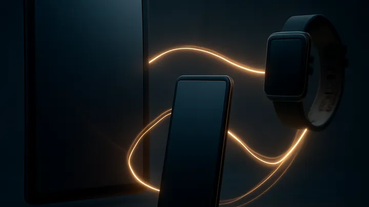 9777BED COM - Multiple devices floating in harmony 9777BED COM Multiple devices floating in harmony